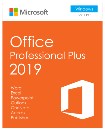 MS Office Pro Plus 2019 (Windows)